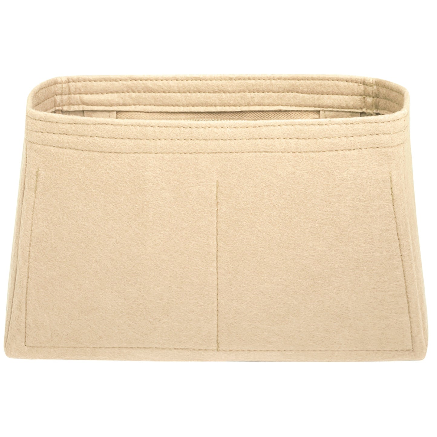 Organizer for [Mamma Baguette Small, Fendi] Bag Insert (Felt, Trapezoid Taper Shape)