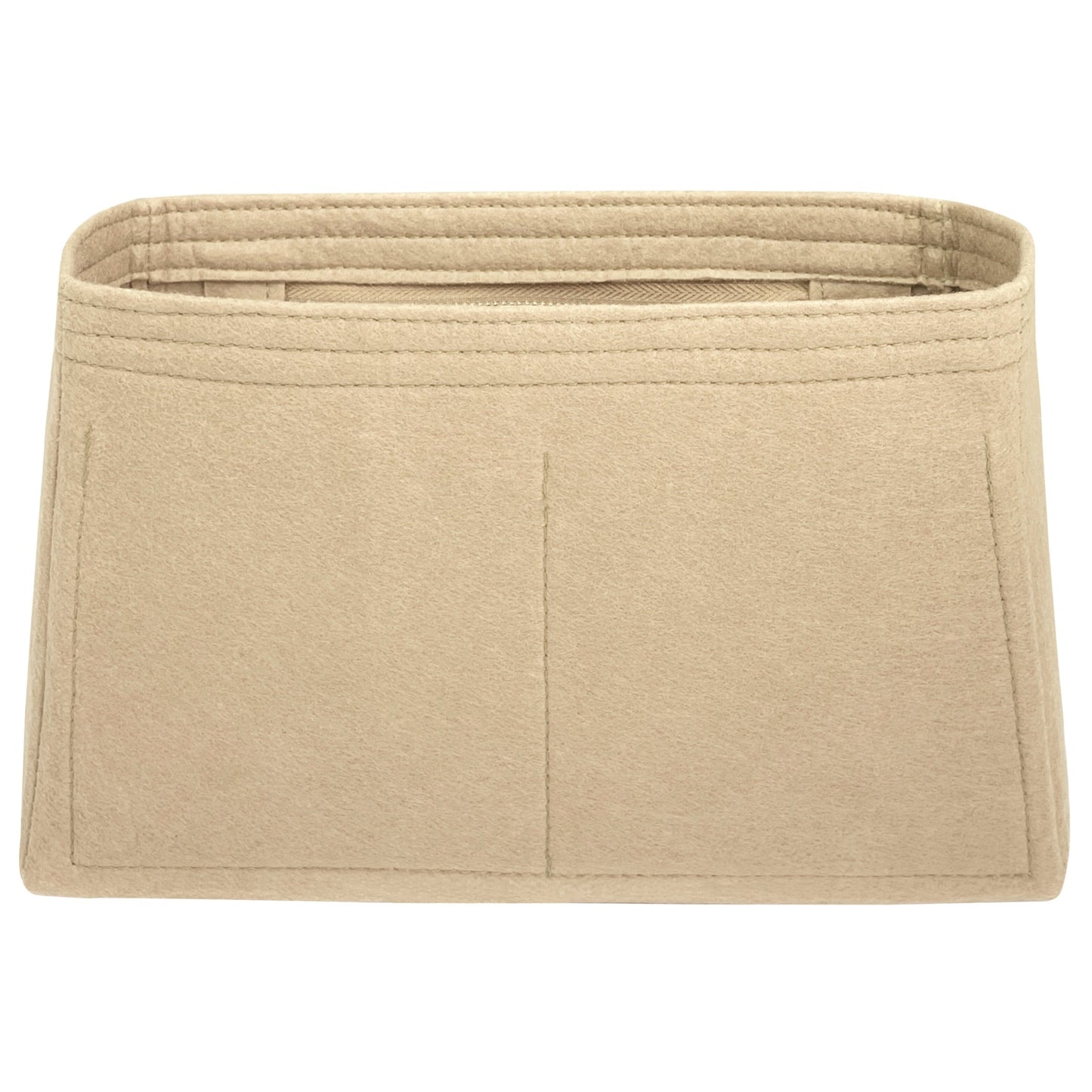 Organizer for [Mamma Baguette Small, Fendi] Bag Insert (Felt, Trapezoid Taper Shape)