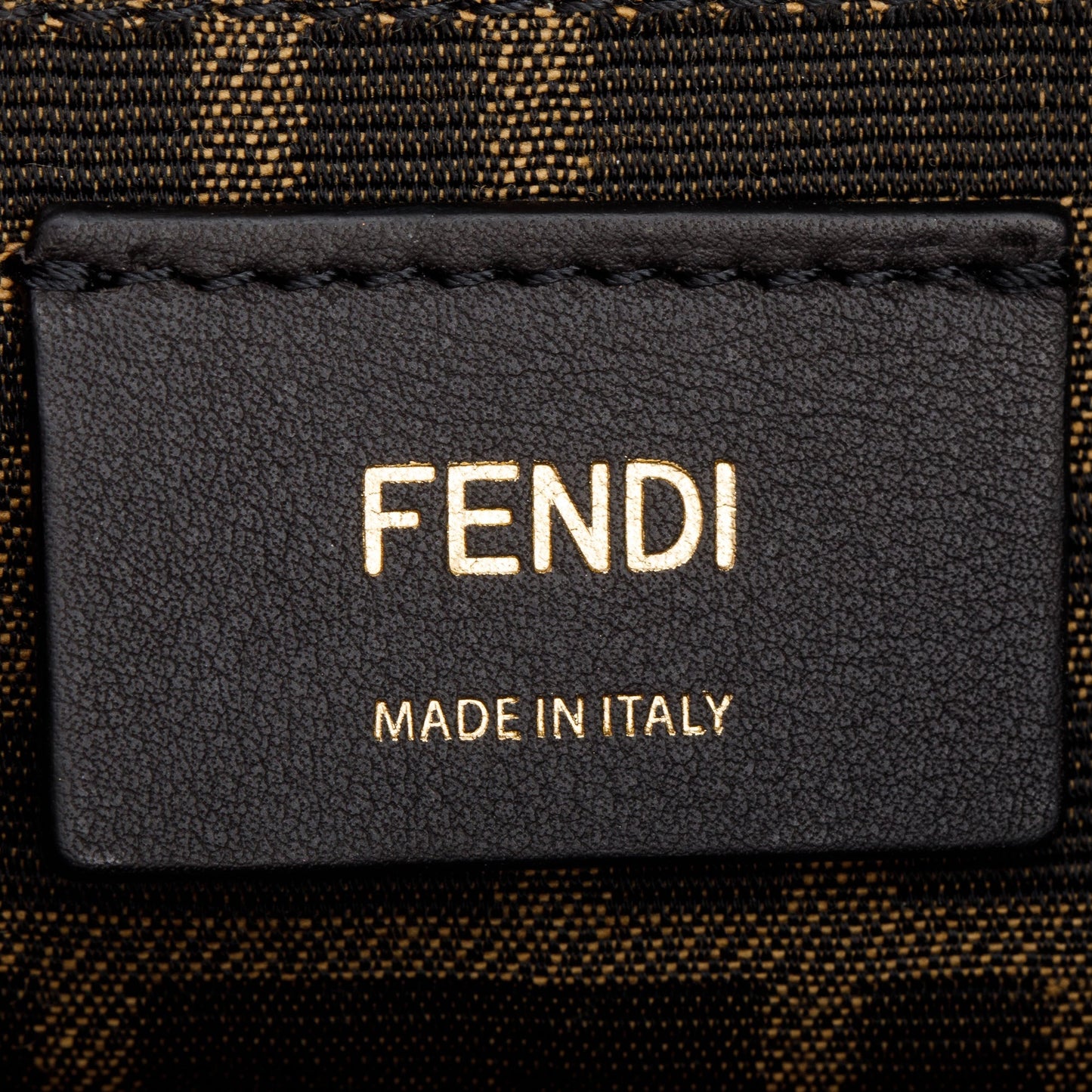 Fendi 2022 Black Leather By the Way Mini Boston Bag
