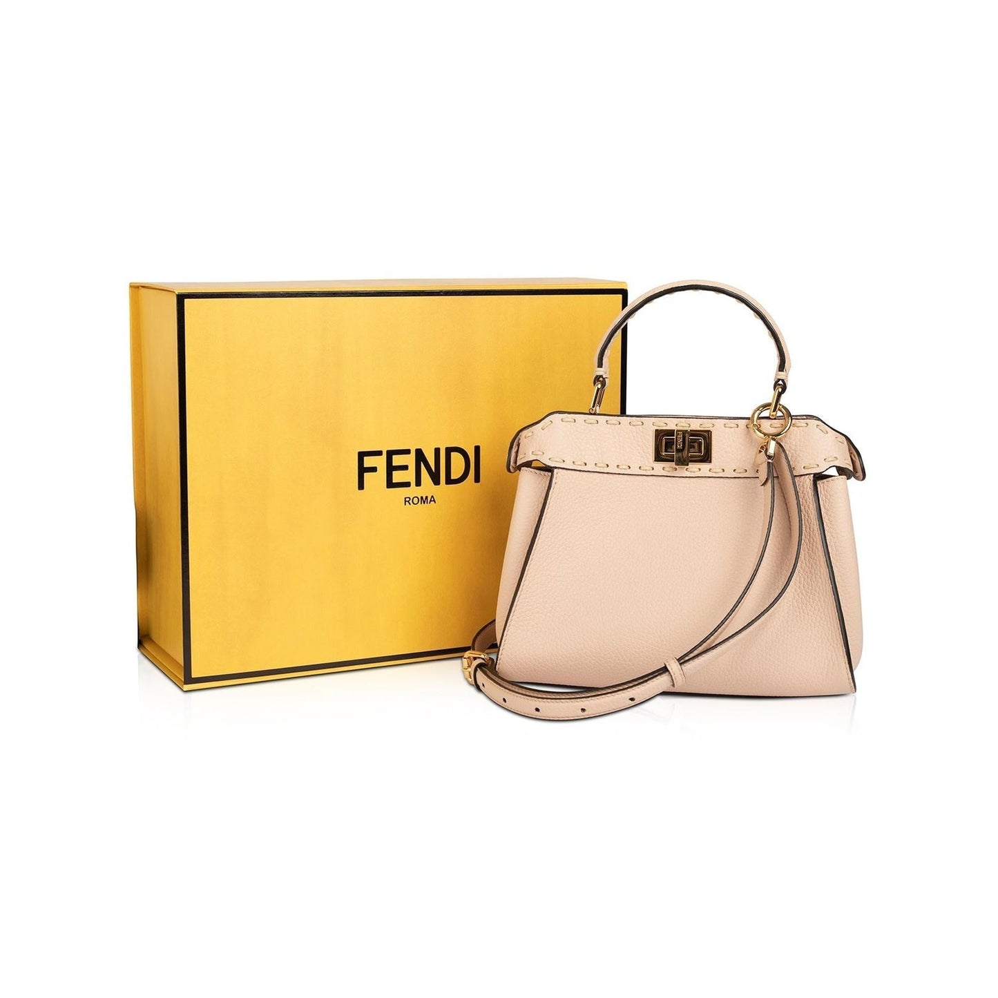 Fendi 2022 Mini Selleria Peekaboo Bag