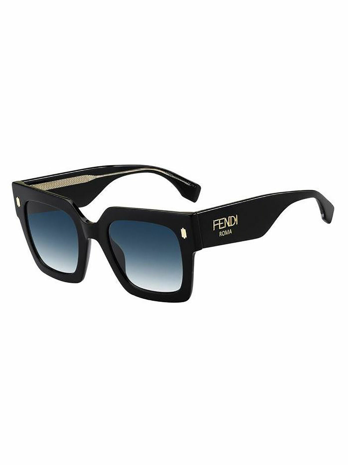 FENDI FF0457GS 51MM SQUARE GRADIENT SUNGLASSES