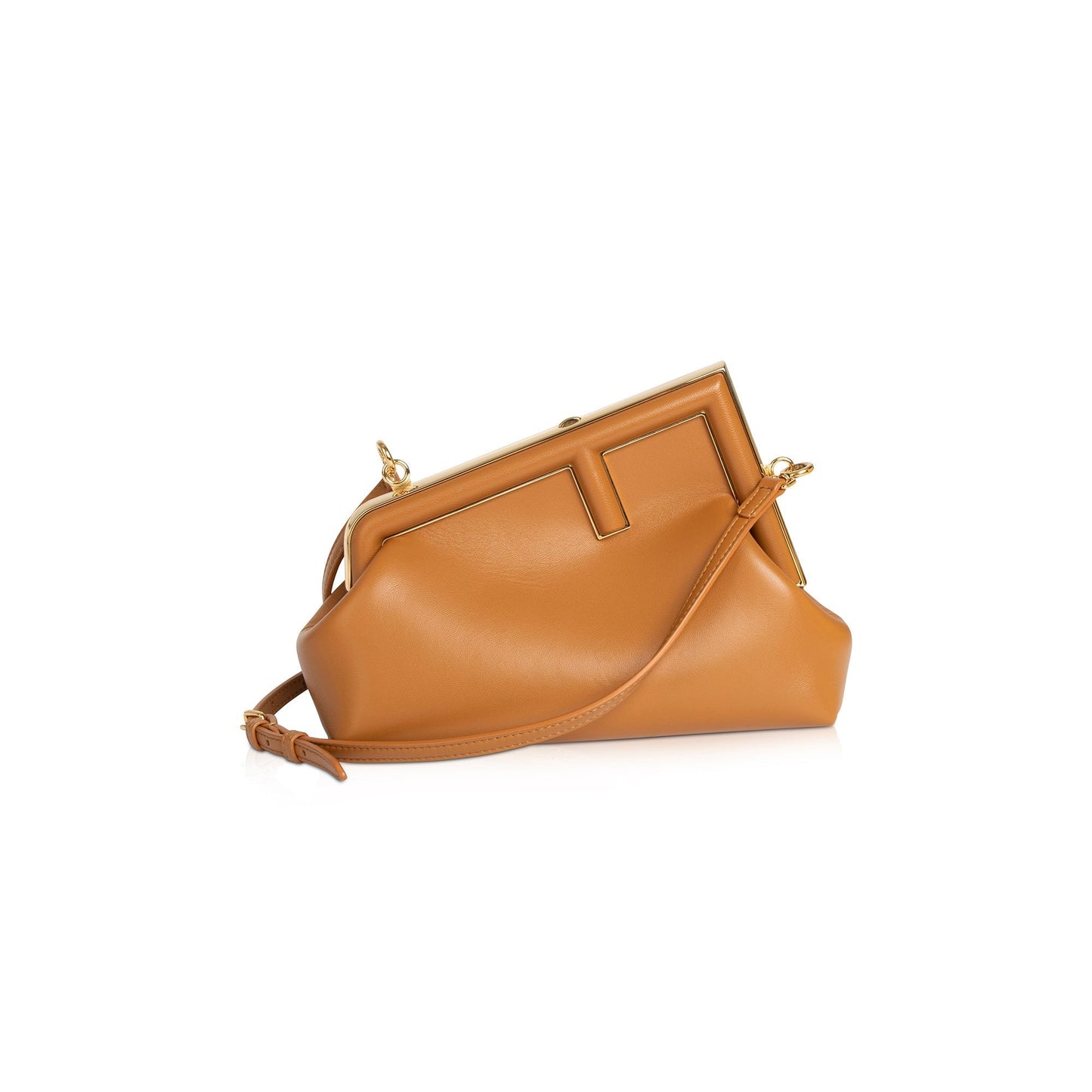 Fendi Brown Small Fendi First Bag