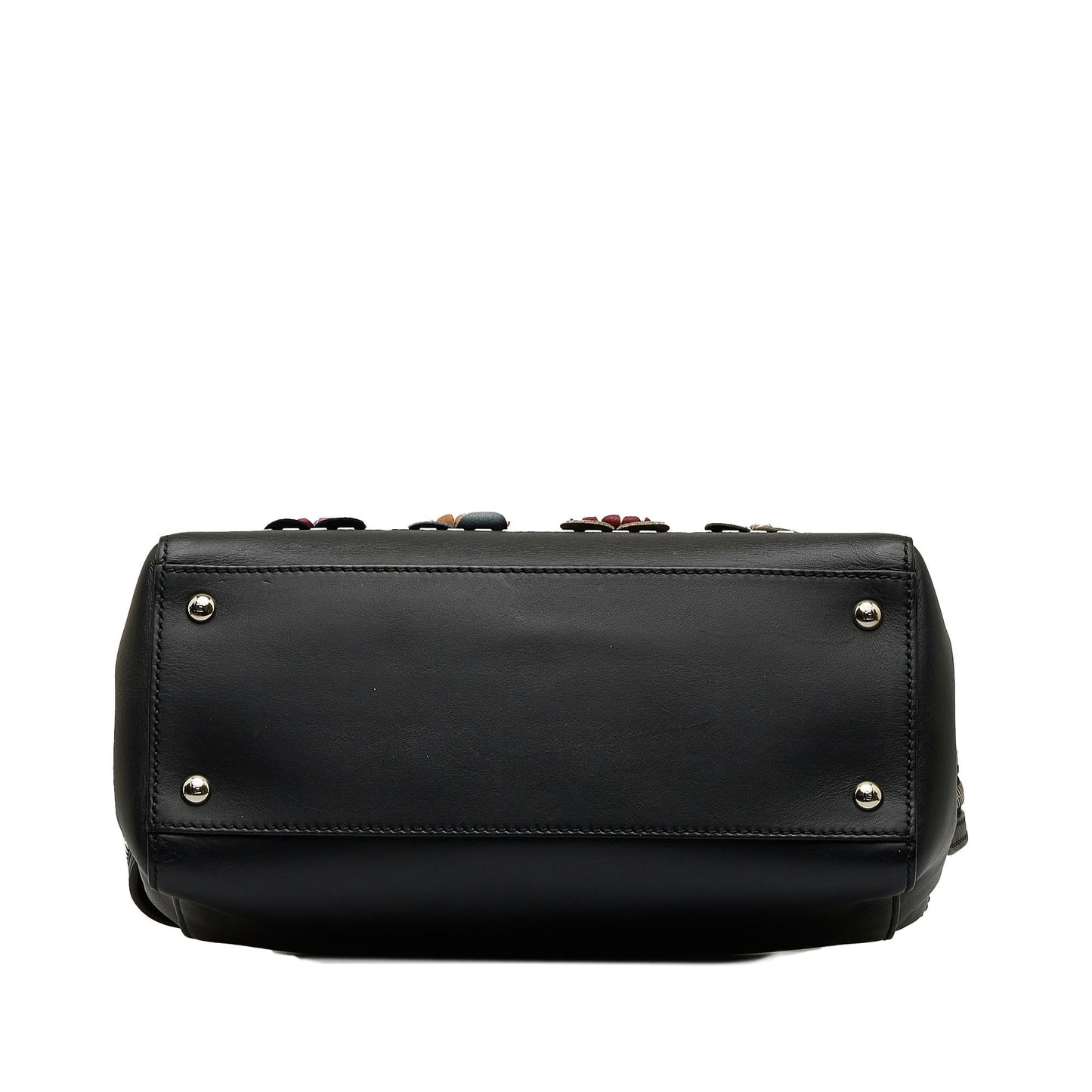 Fendi Flowerland DotCom Satchel (SHG-VgugWn)
