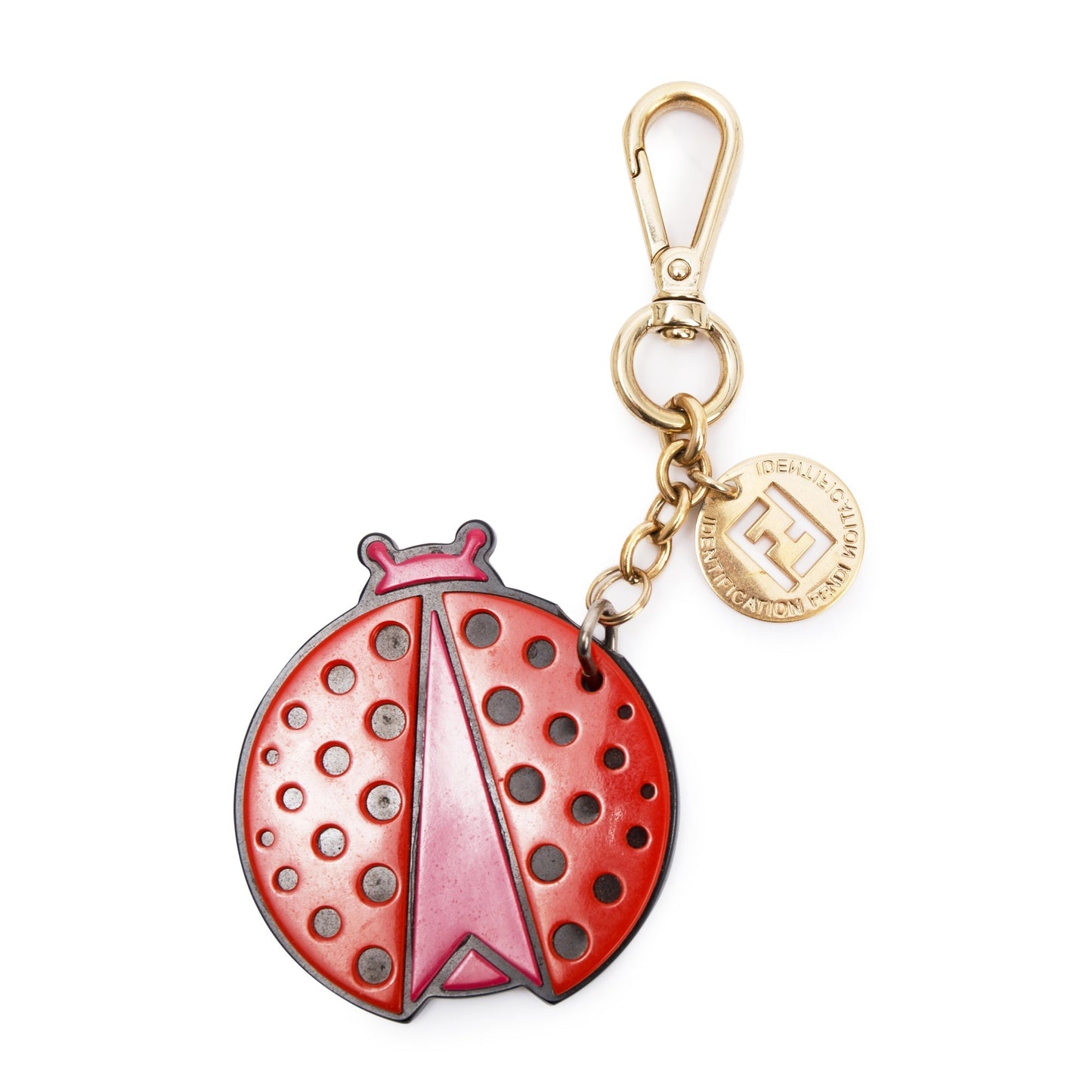 Fendi Ladybug Keychain