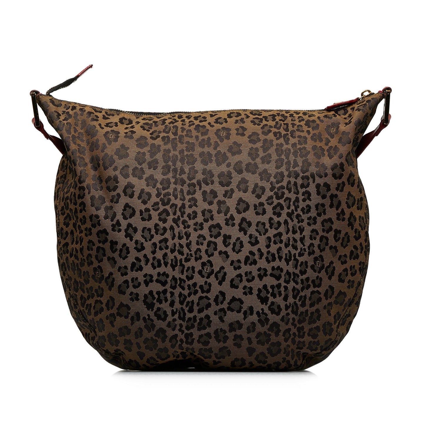 Fendi Leopard Print Hobo (SHG-xuVedU)