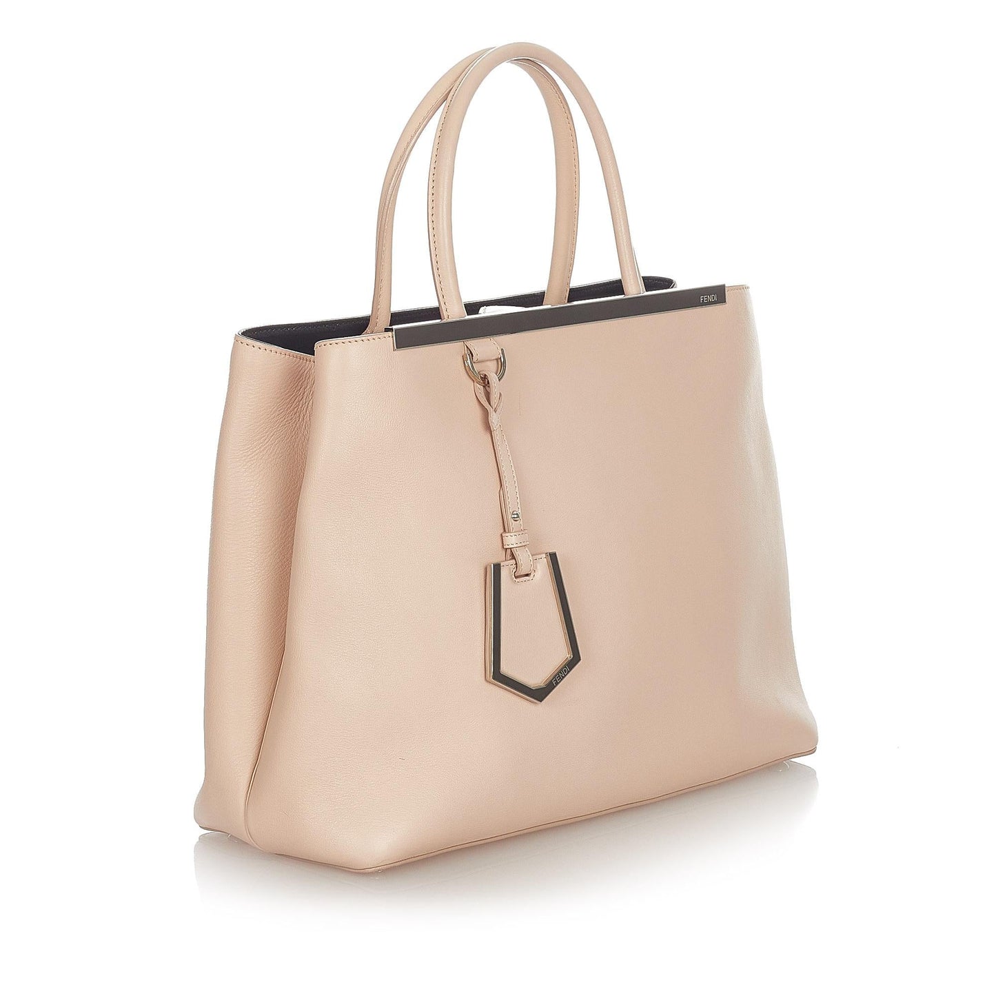 Fendi Medium 2Jours Leather Tote Bag (SHG-6QhRXM)