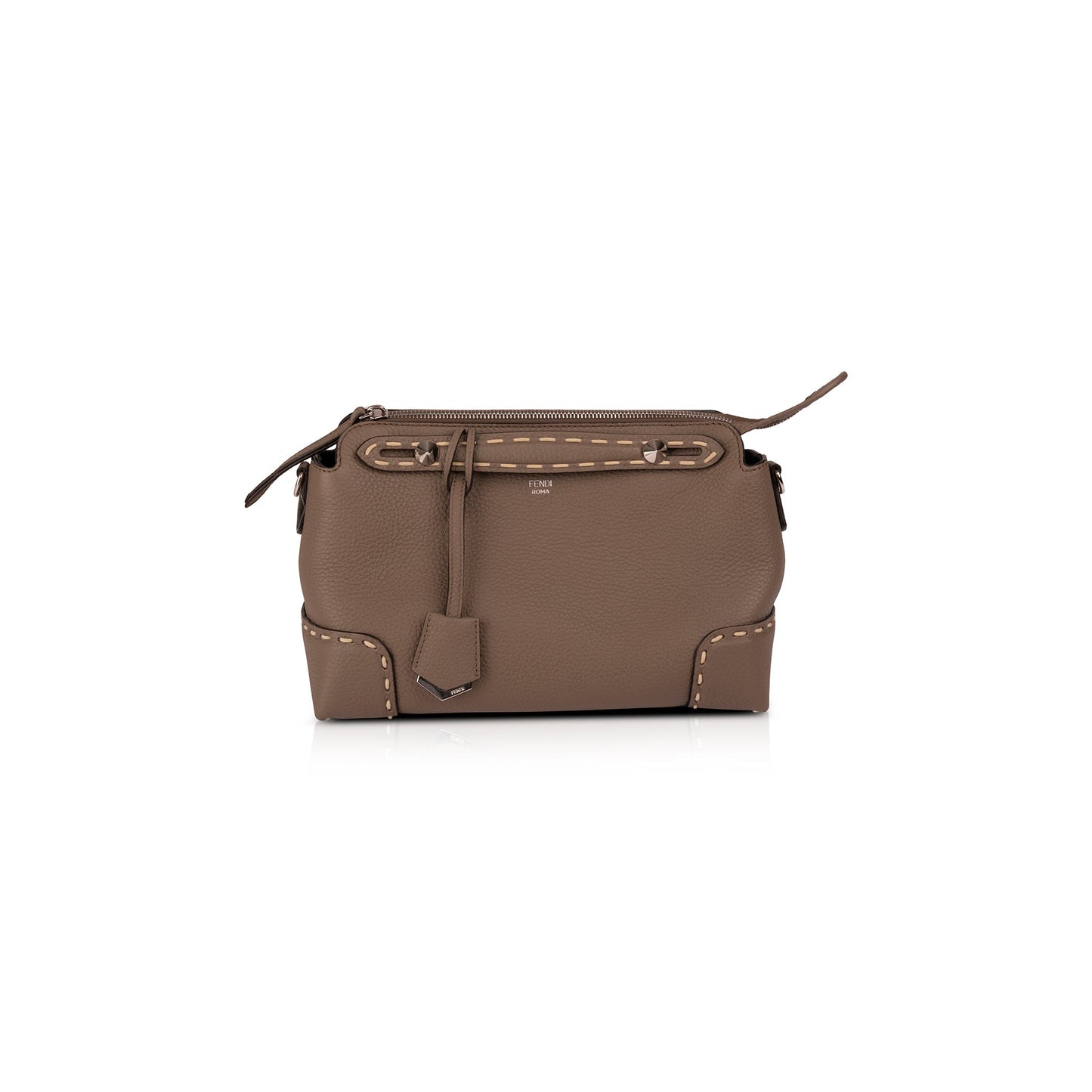 Fendi Medium By the Way Leather Satchel