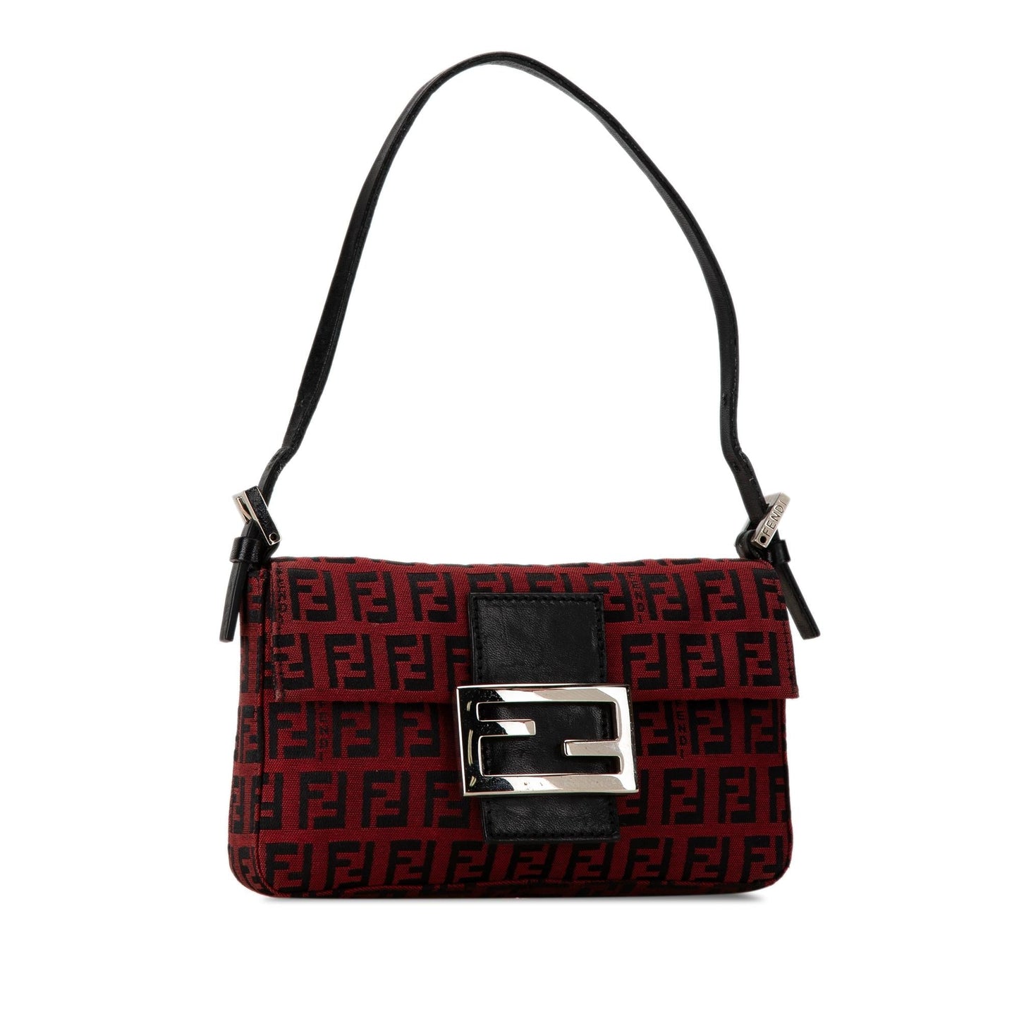 Fendi Mini Zucchino Canvas Baguette