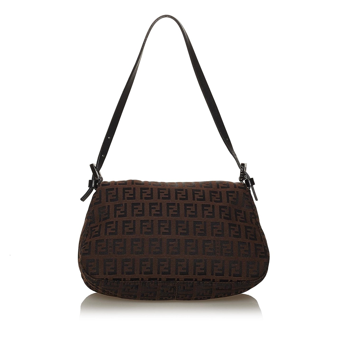 Fendi Mini Zucchino Canvas Mamma Baguette (SHG-28605)