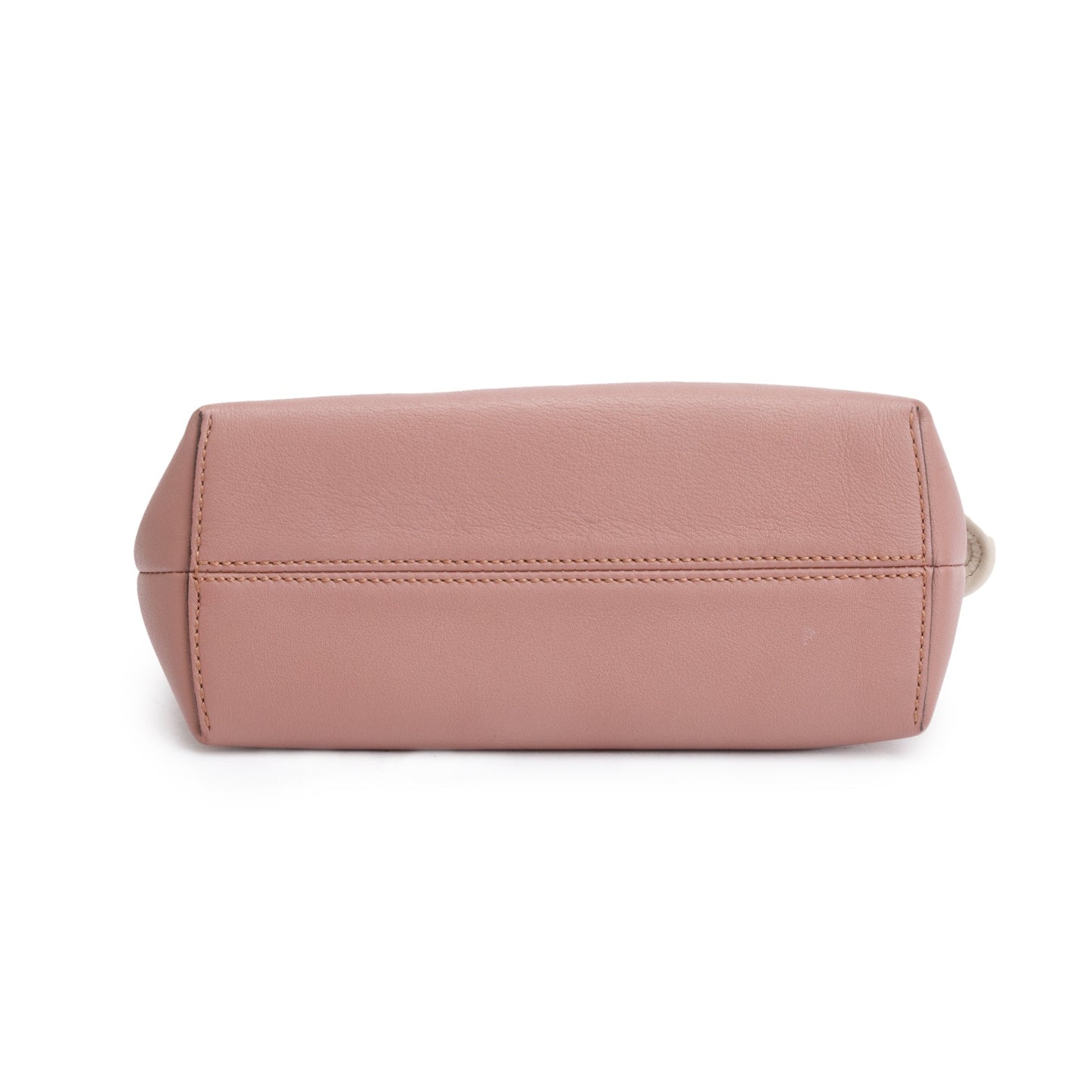 Fendi Neutral Vitello Dolce By the Way Mini Boston Bag