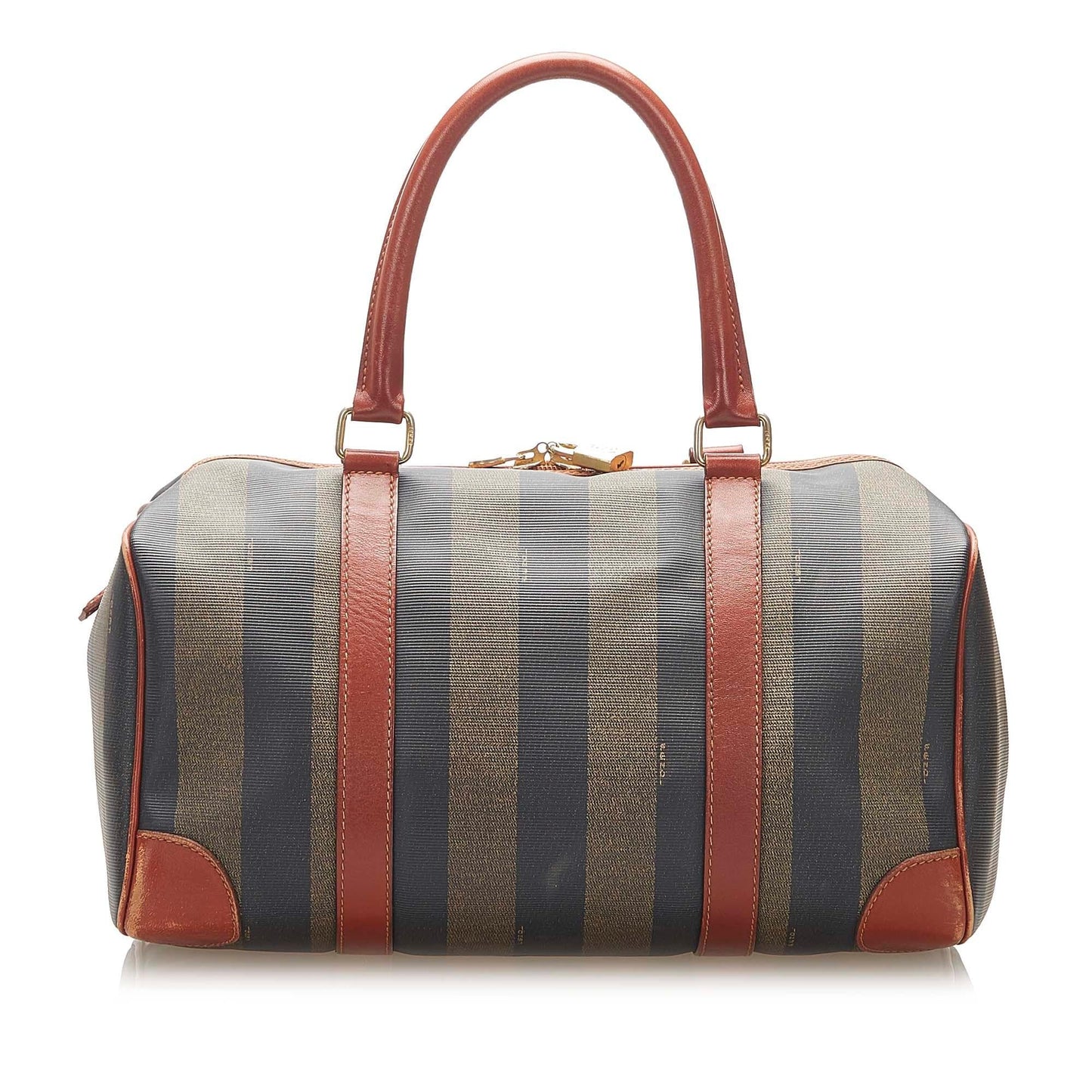Fendi Pequin Boston Bag (SHG-22405)