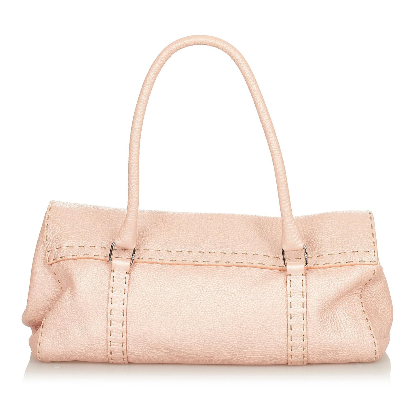 Fendi Selleria Linda Leather Shoulder Bag (SHG-24875)
