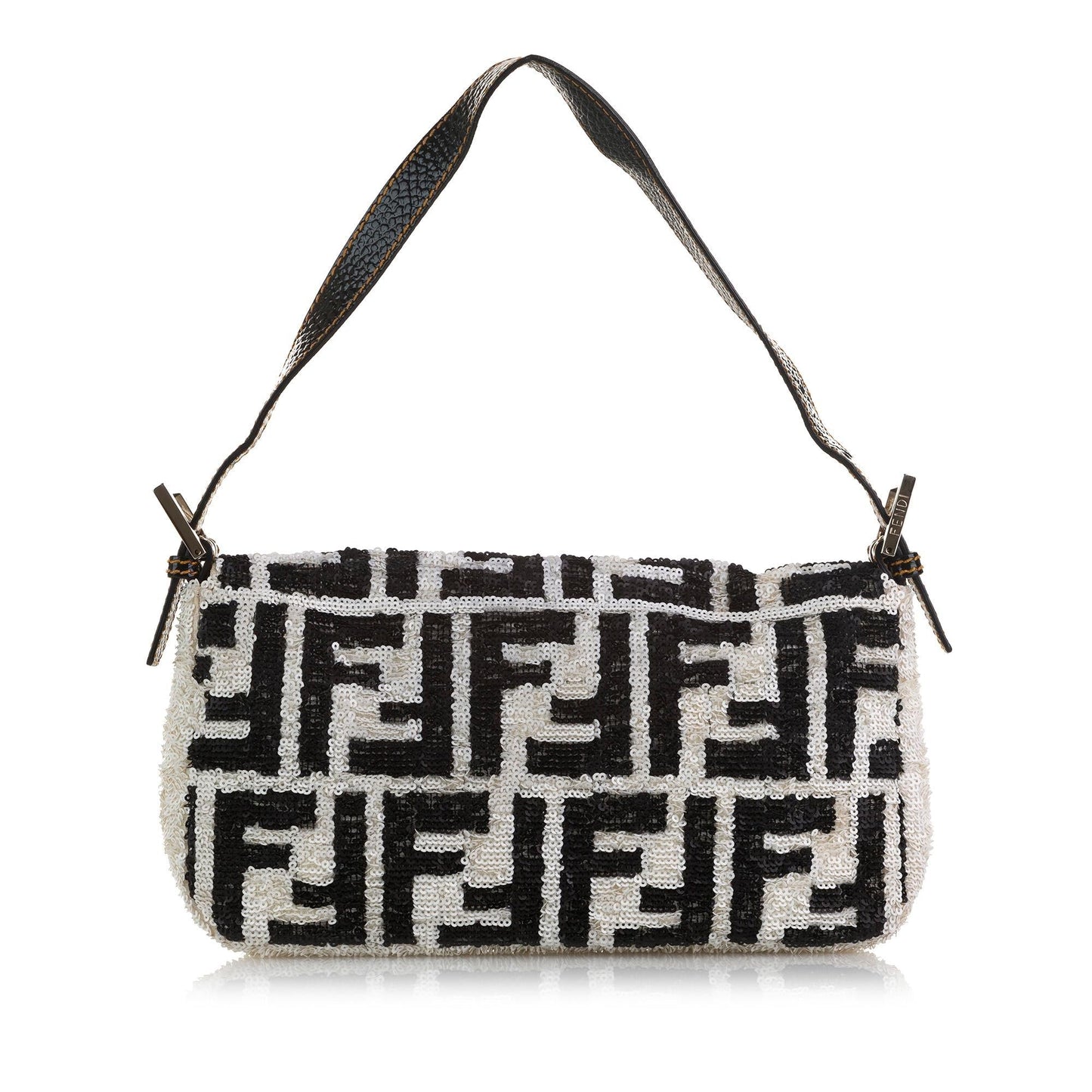 Fendi Sequined Zucca Mamma Baguette (SHG-e5CoQR)