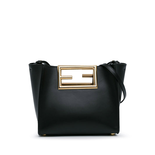 Fendi Small Leather Way Tote (SHG-MT0O64)