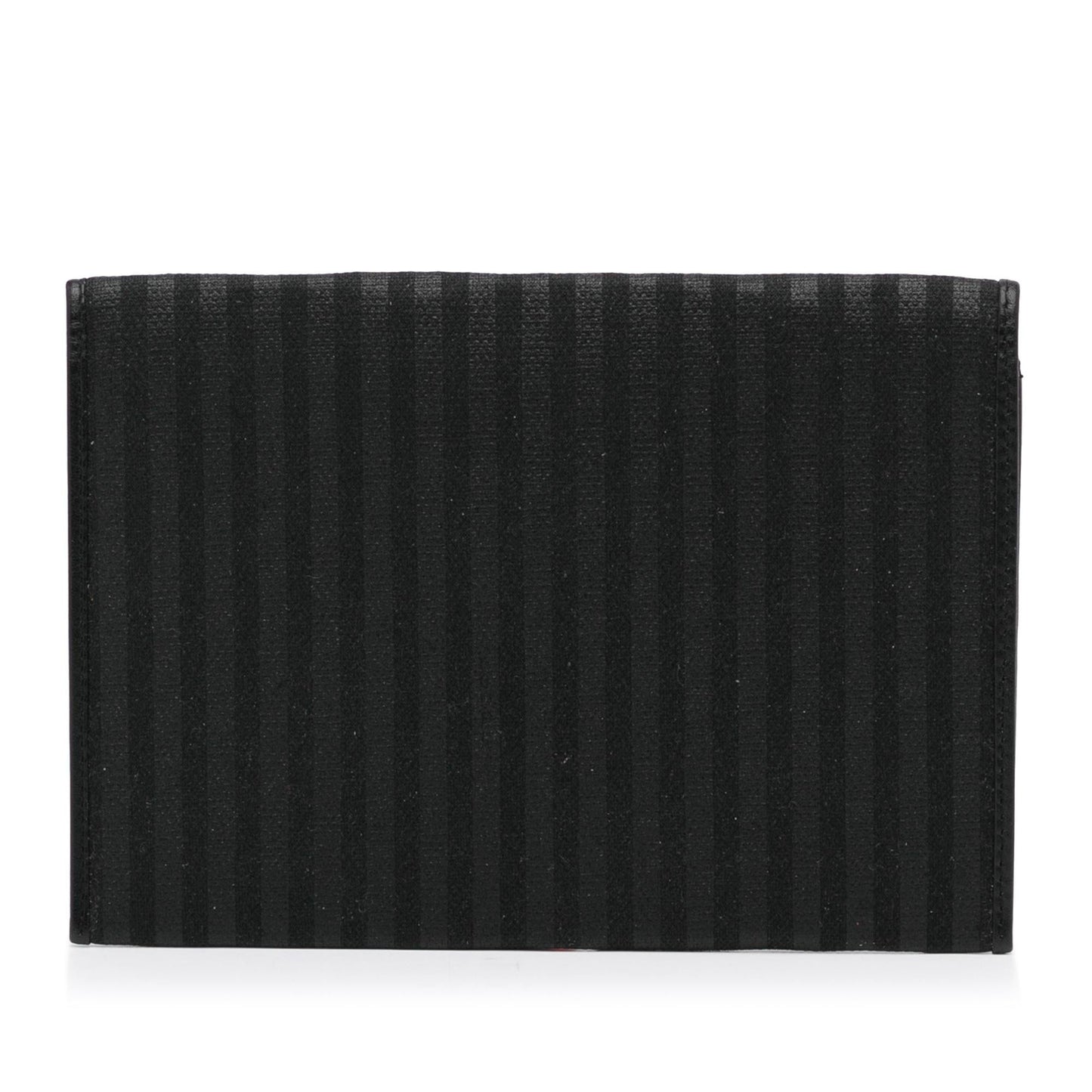 Fendi Striped Canvas Clutch (SHG-LK4Iq8)