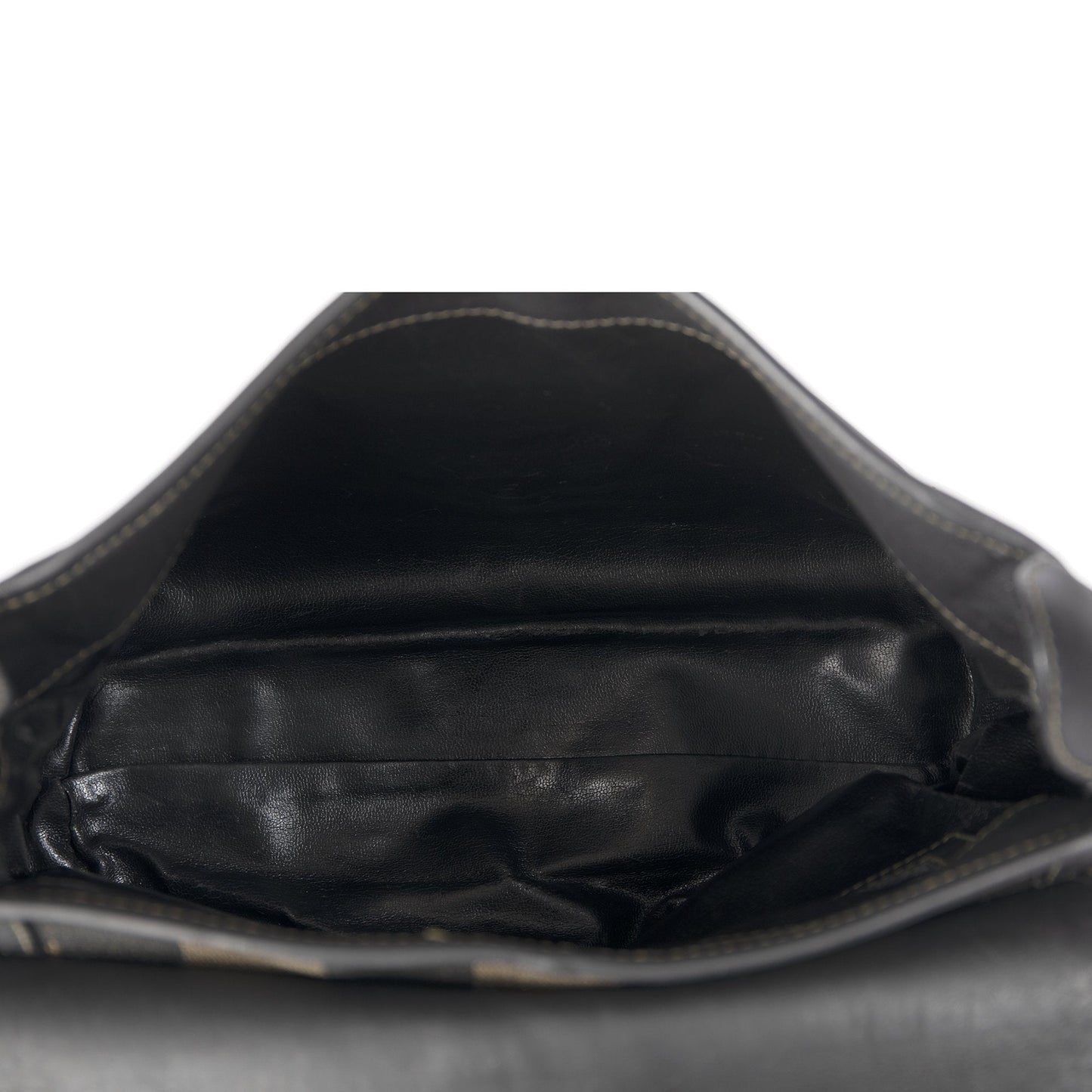 Fendi Vintage Pequin Crossbody Bag