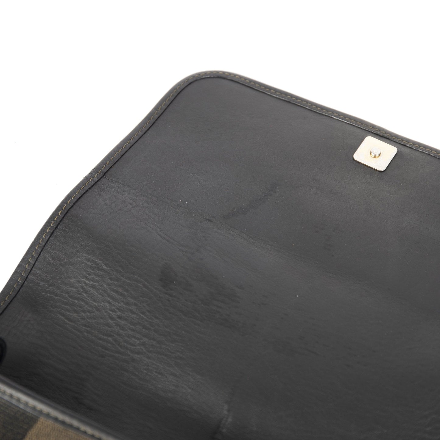 Fendi Vintage Pequin Crossbody Bag