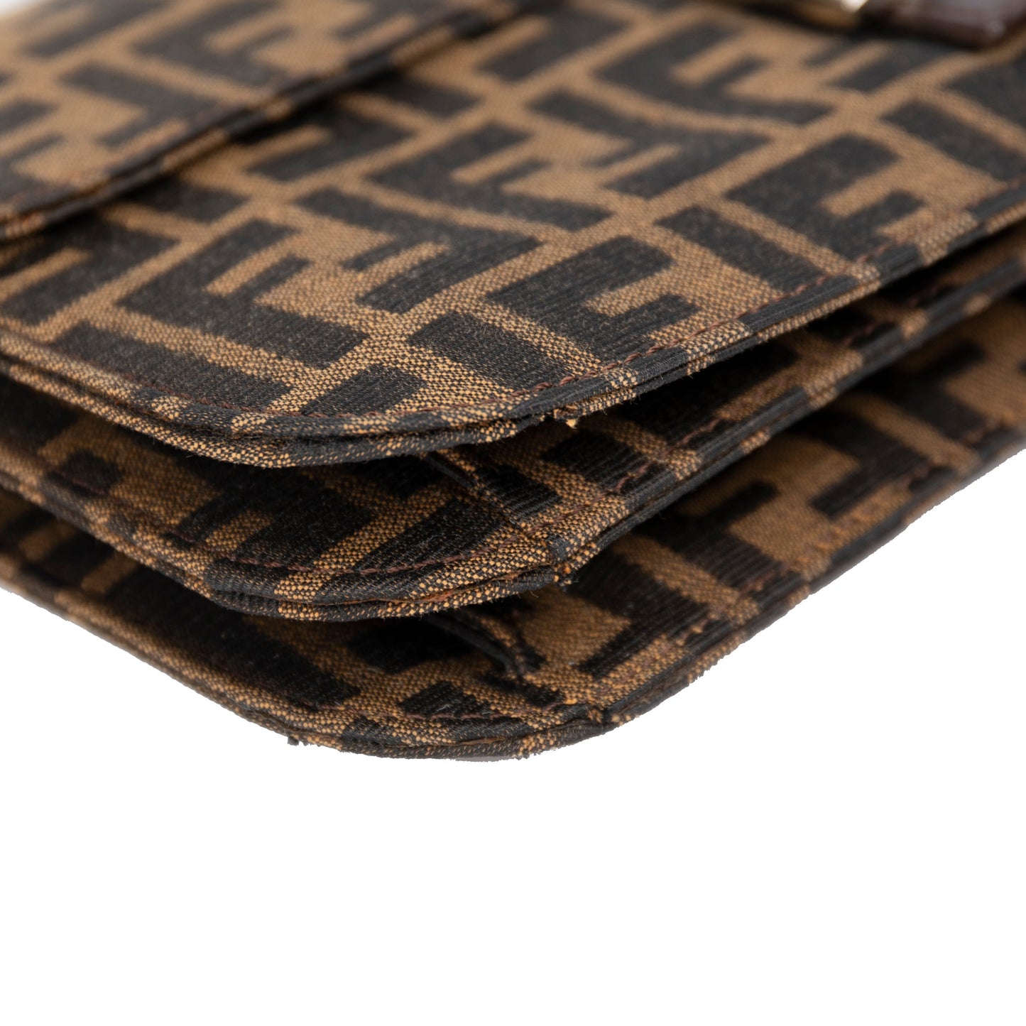 Fendi Zucca Baguette Shoulder Bag