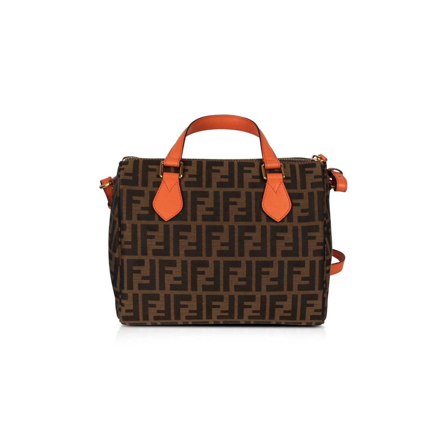 Fendi Zucca Boston Bag