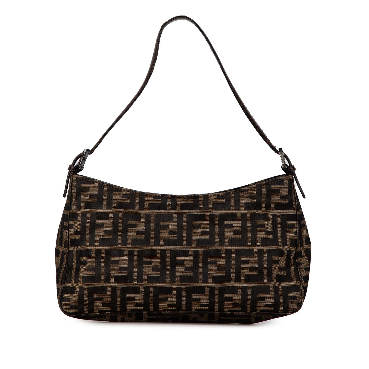 Fendi Zucca Canvas Shoulder Bag (SHG-MbXOYt)