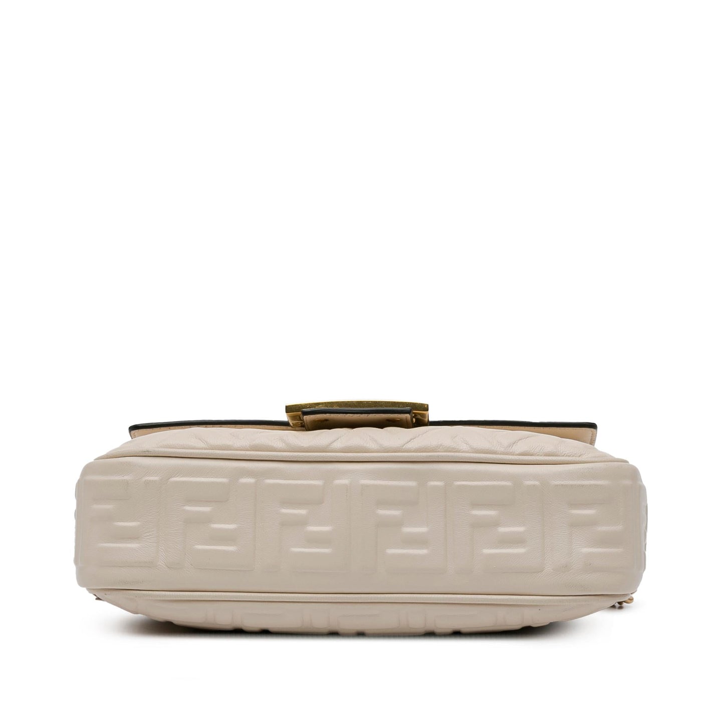 Fendi Zucca Embossed Chain Midi Baguette (SHG-InpXQw)