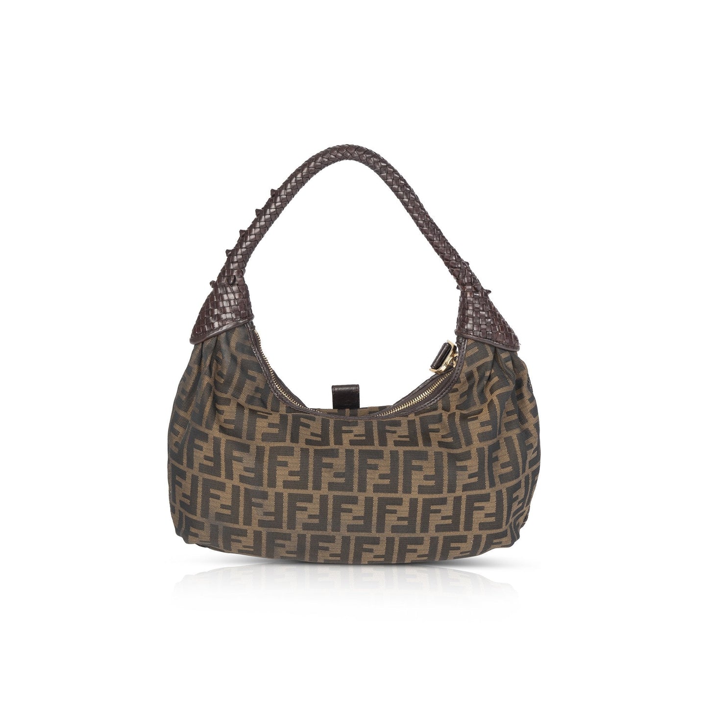 Fendi Zucca Spy Hobo