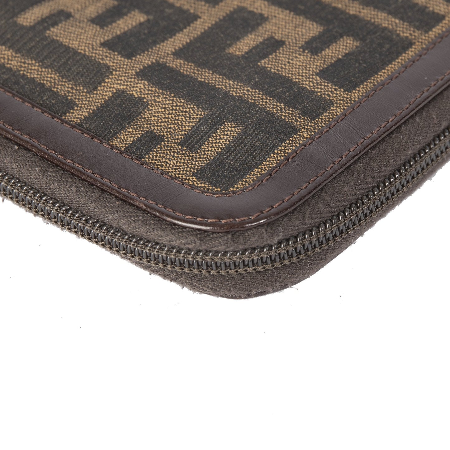 Fendi Zucca Zip Agenda