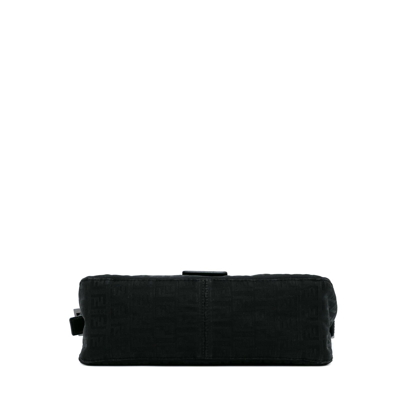 Fendi Zucchino Canvas Double Flap Baguette (SHG-l5oJft)
