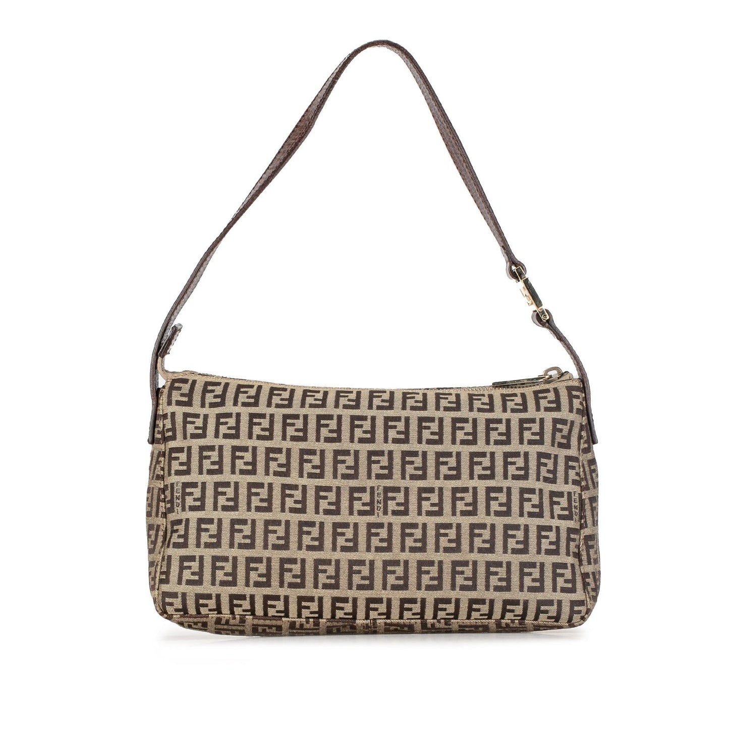 Fendi Zucchino Canvas Pochette (SHG-TSIgaH)