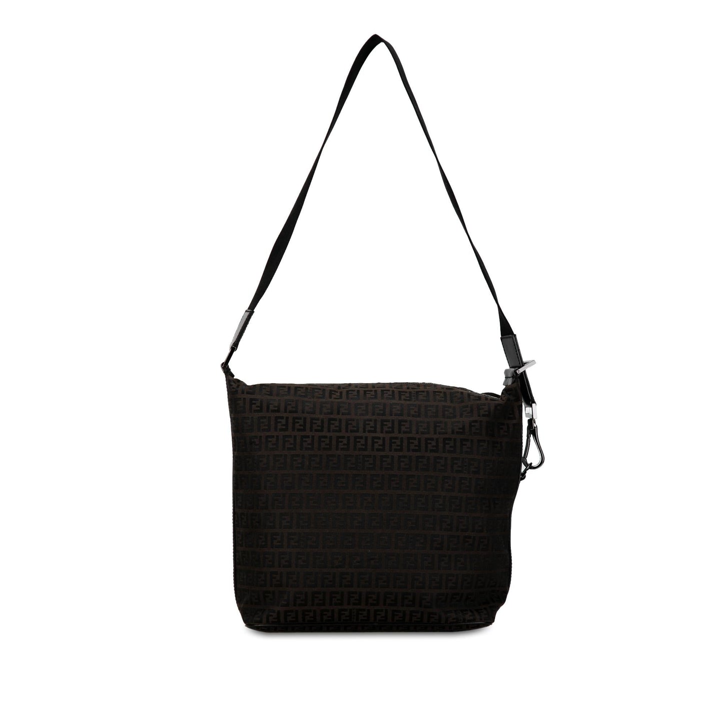Fendi Zucchino Canvas Shoulder Bag (SHG-JdCSjr)