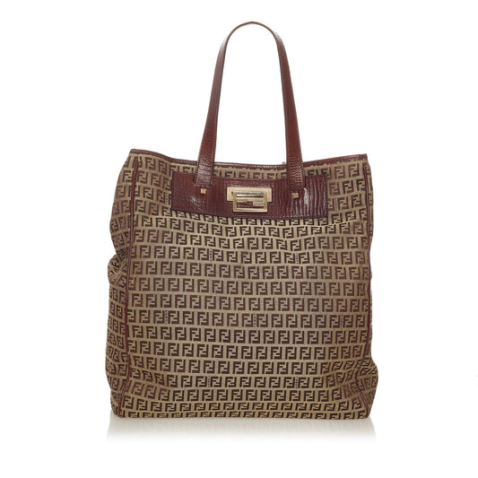 Fendi Zucchino Canvas Tote Bag (SHG-27992)
