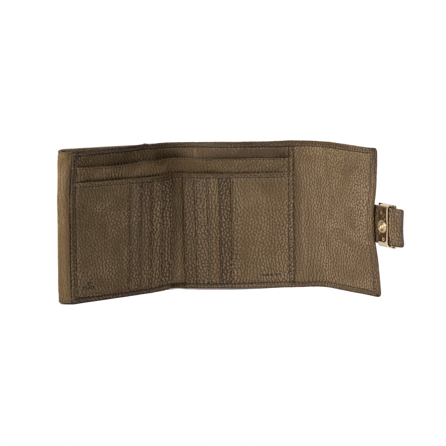 Fendi Zucchino Compact Wallet