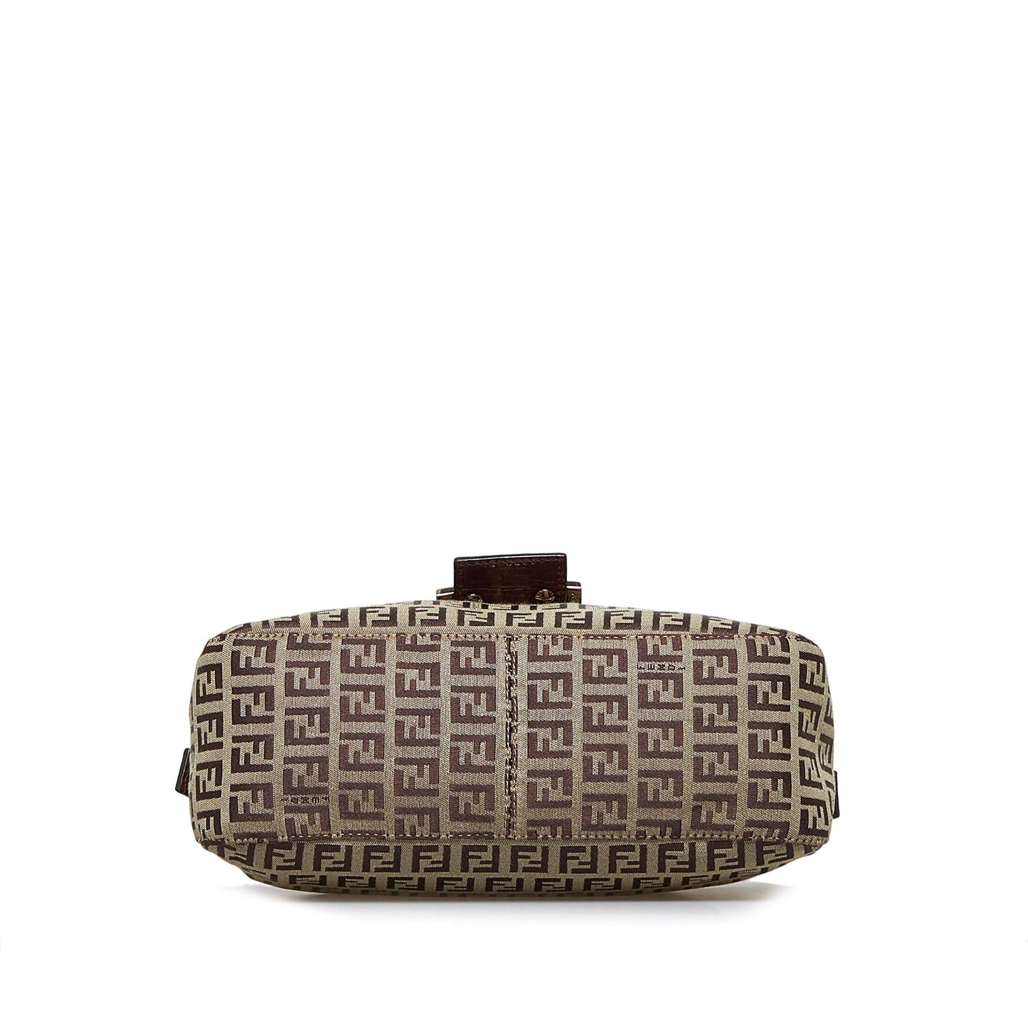 Fendi Zucchino Double Flap Baguette (SHG-du3Dv1)