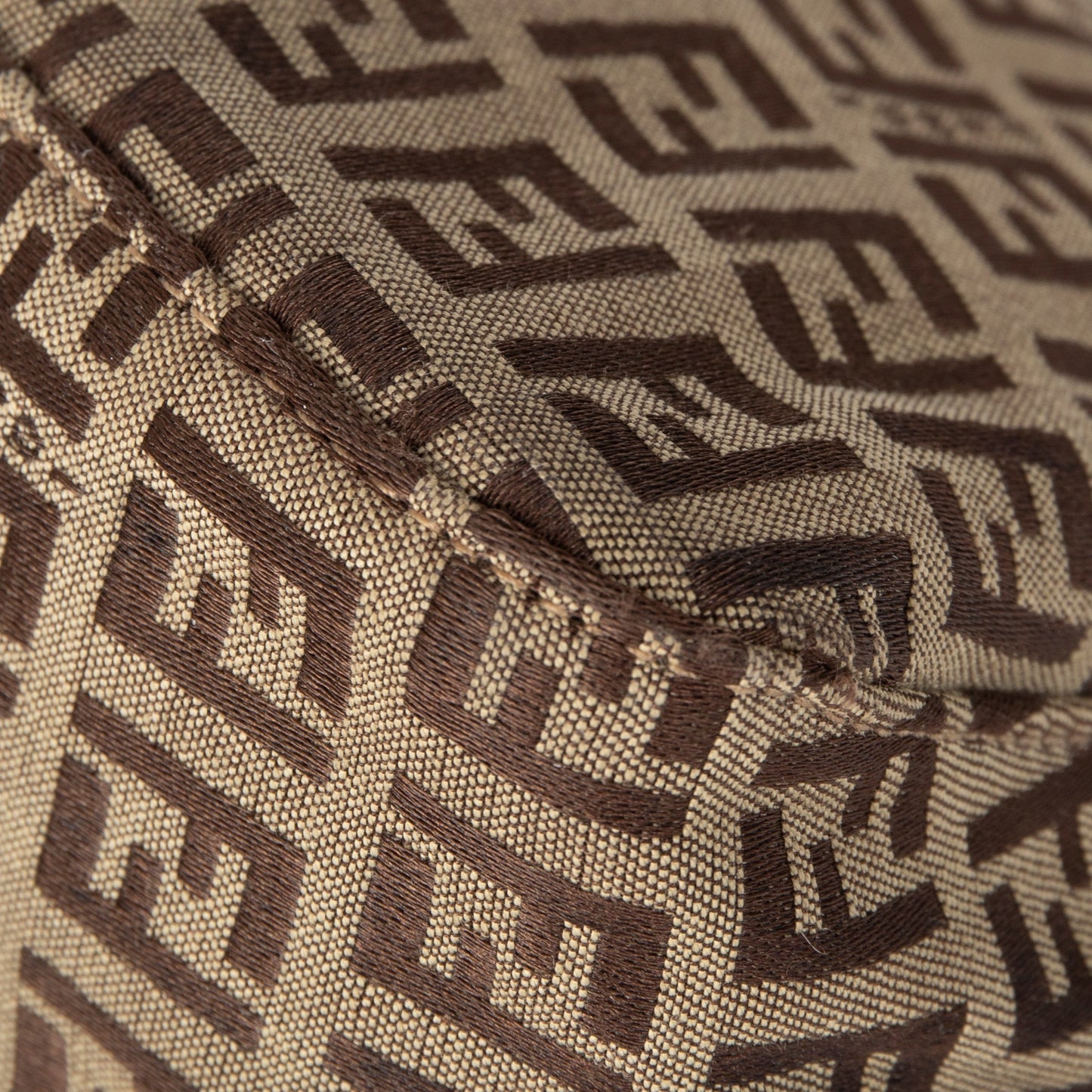Fendi Zucchino Mini Mama Baguette Bag