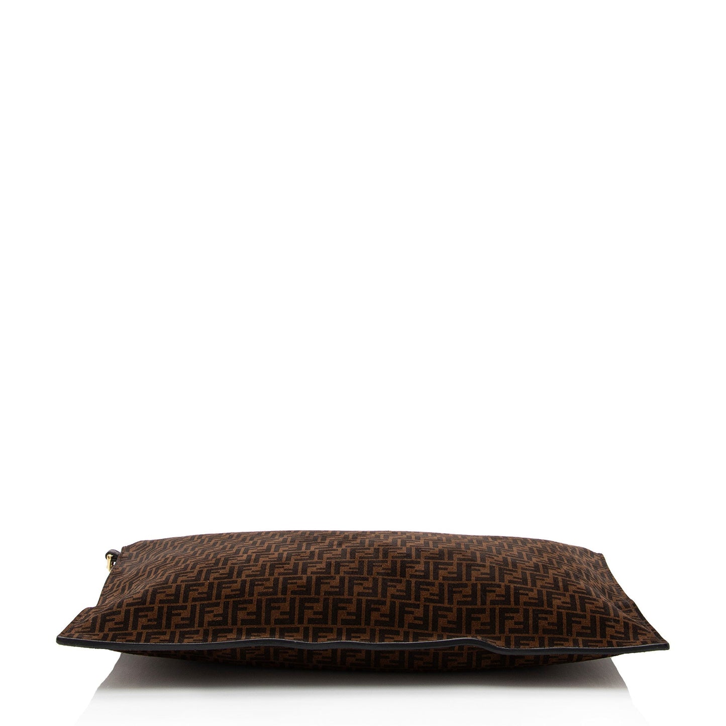 Fendi Zucchino Suede Large Flat Pouch (SHF-79WgbJ)