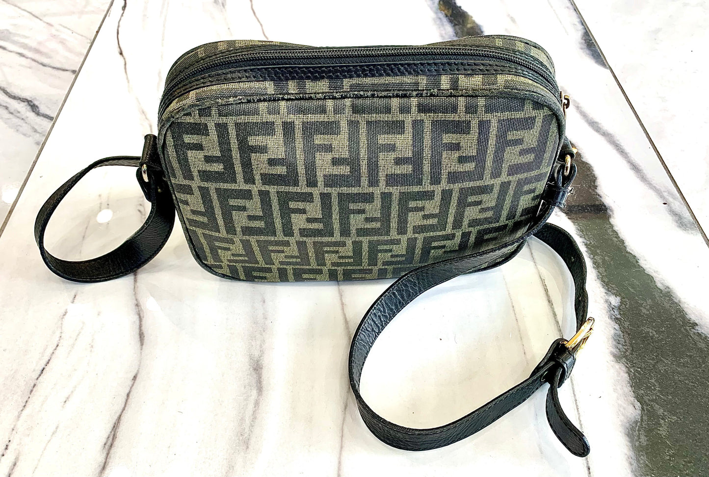 FENDI VINTAGE FF CAMERA BAG