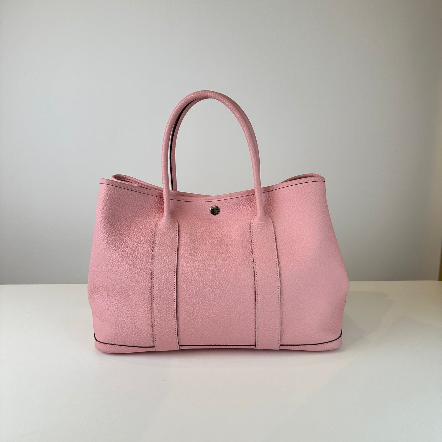 Hermès Garden Party Bag 36 Sakura Pink T
