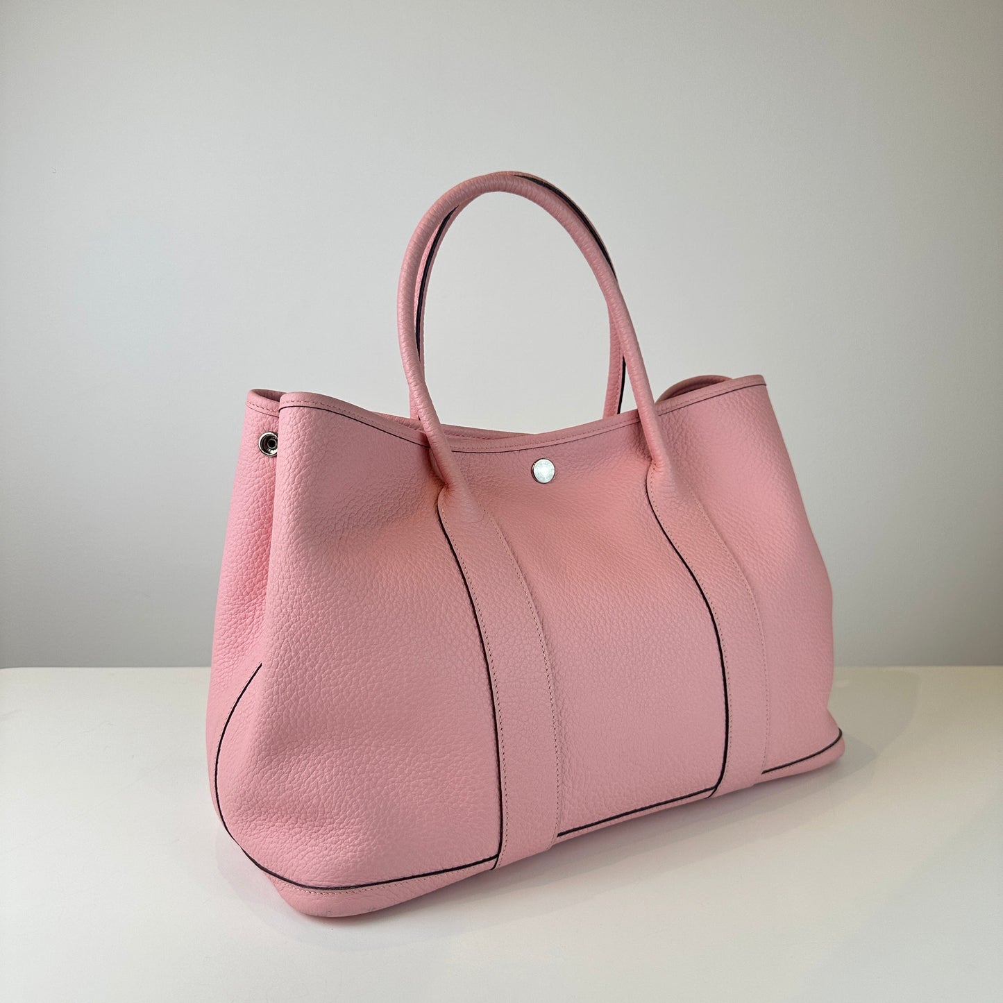 Hermès Garden Party Bag 36 Sakura Pink T