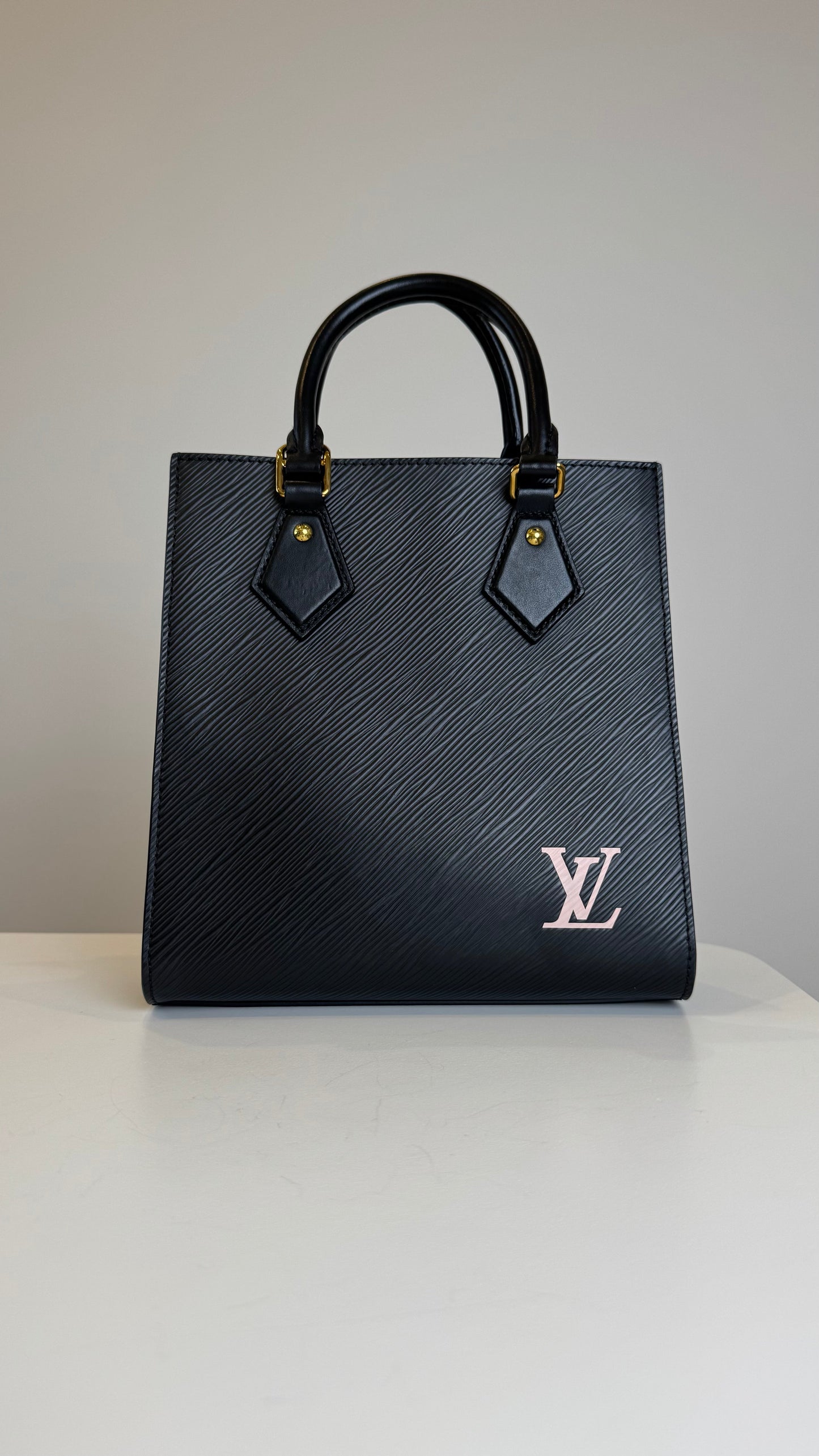 LV Black Leather bag