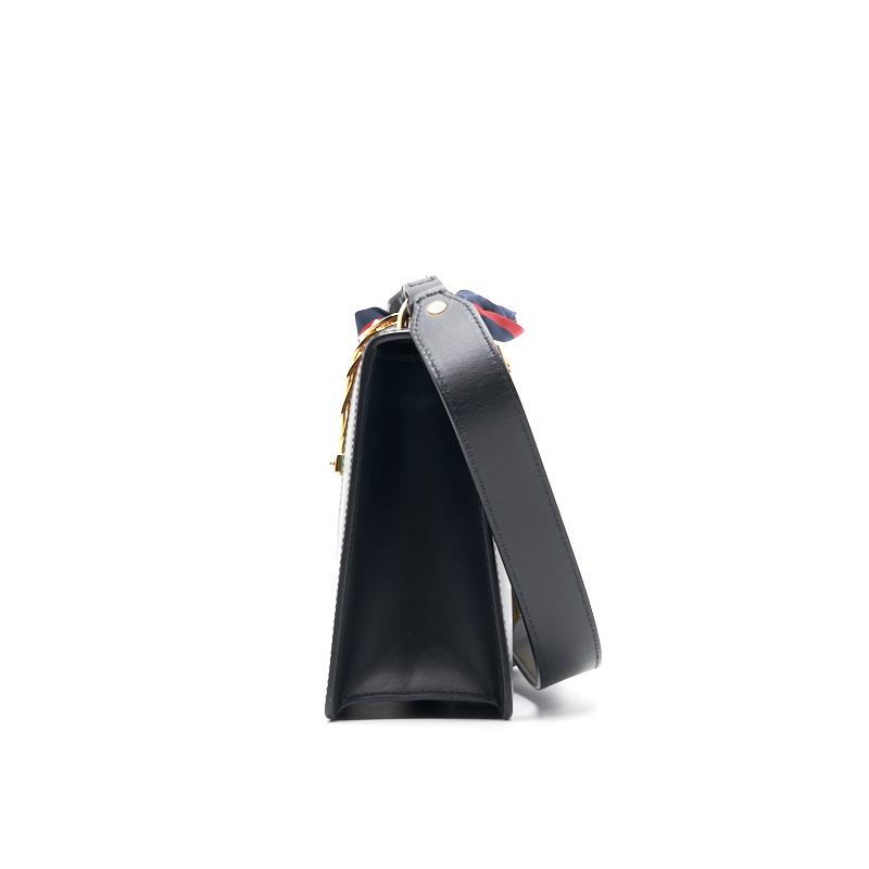 Gucci Black Sylvie Small Shoulder Bag