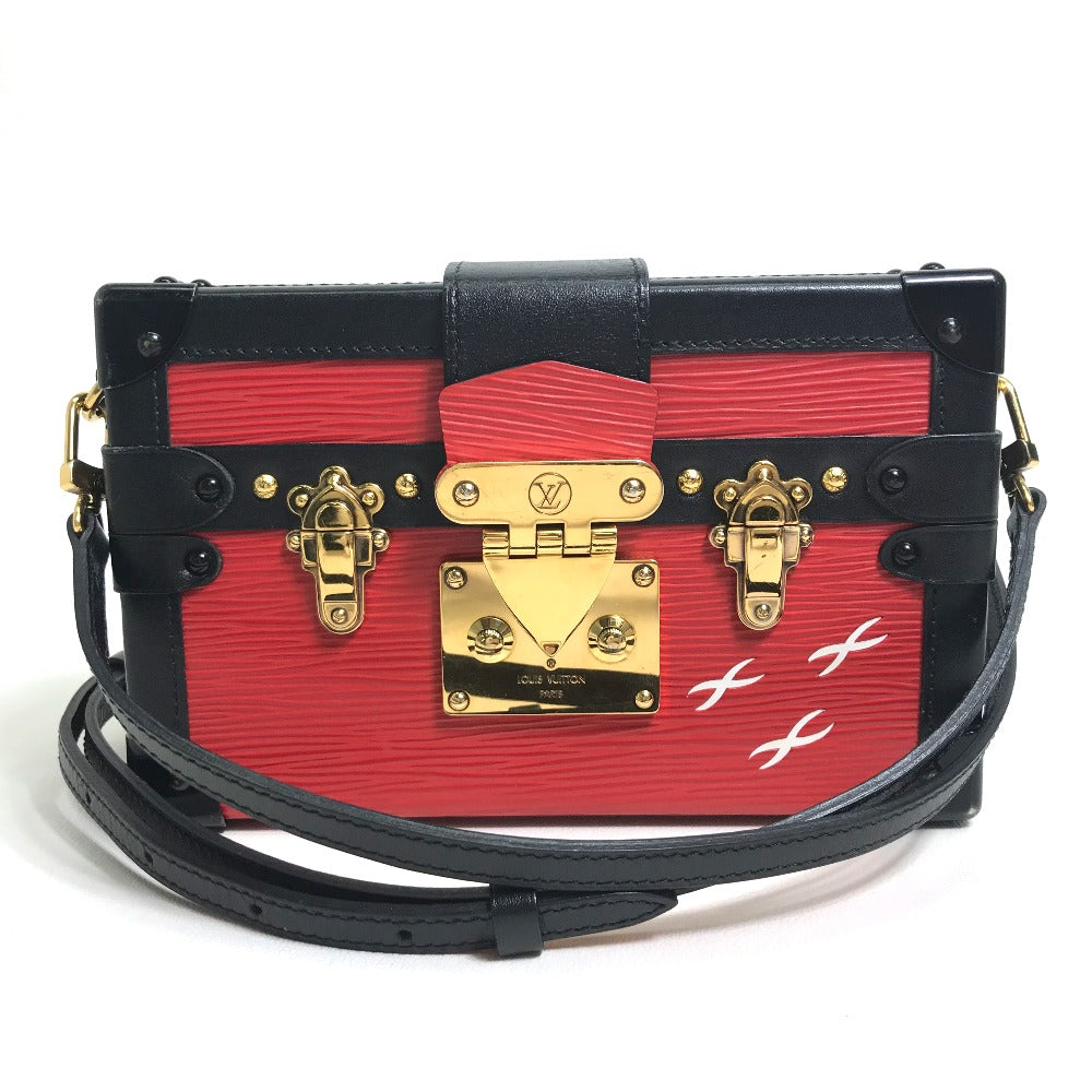 LOUIS VUITTON Shoulder Bag M54651 Epi Leather Red / black Epi Petite Mar