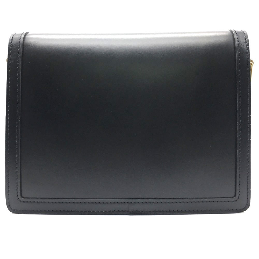 LOUIS VUITTON Shoulder Bag M55821 Calfskin black LV Lock Chain DauphinÃ© MM