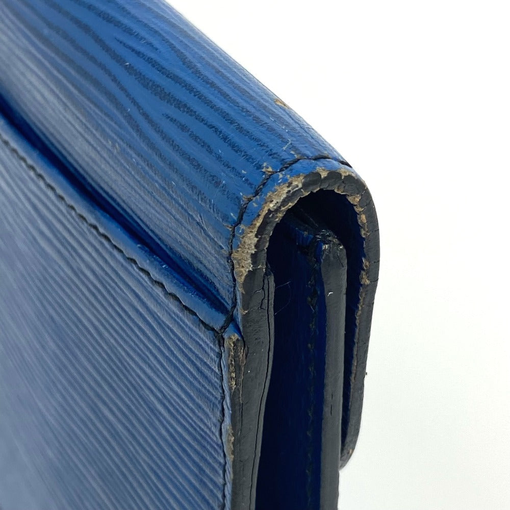 LOUIS VUITTON Clutch bag M52655 Epi Leather blue Epi Montagne 23 mens Used