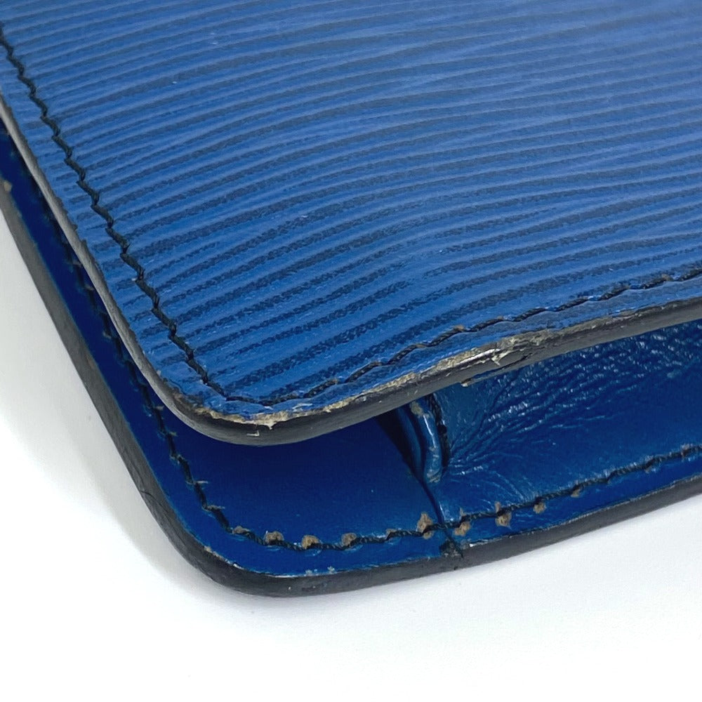 LOUIS VUITTON Clutch bag M52655 Epi Leather blue Epi Montagne 23 mens Used