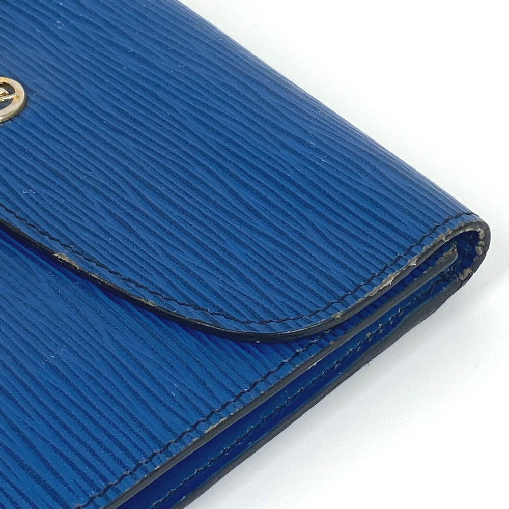 LOUIS VUITTON Clutch bag M52655 Epi Leather blue Epi Montagne 23 mens Used