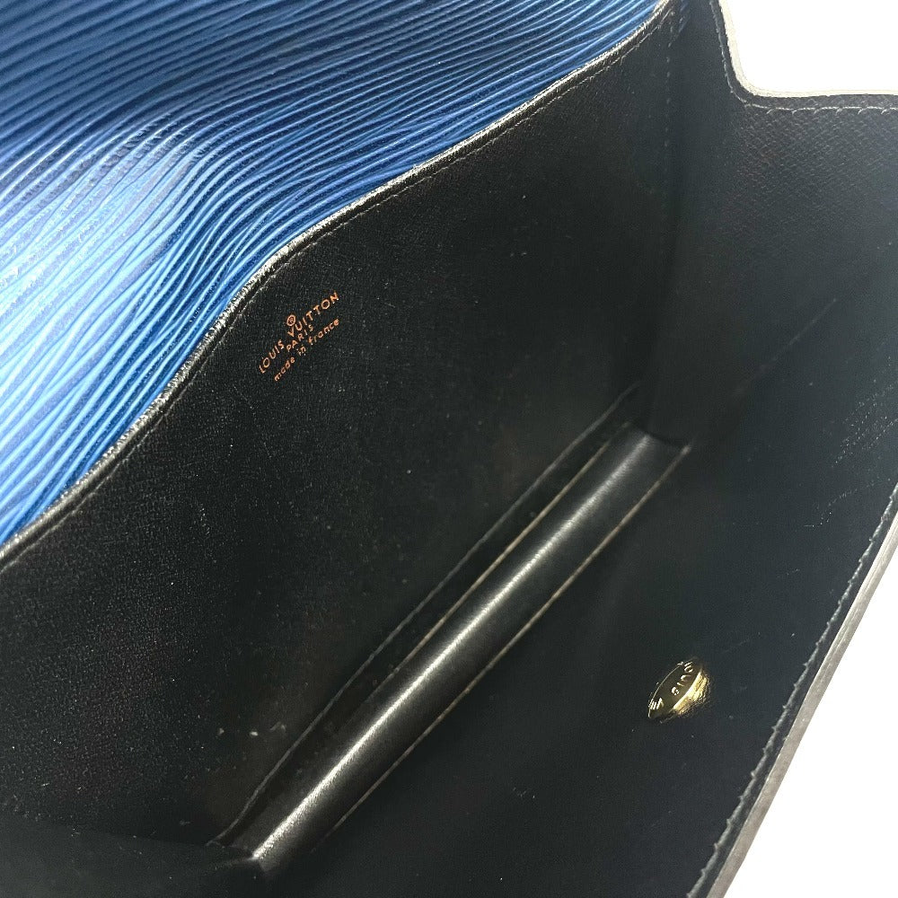LOUIS VUITTON Clutch bag M52655 Epi Leather blue Epi Montagne 23 mens Used