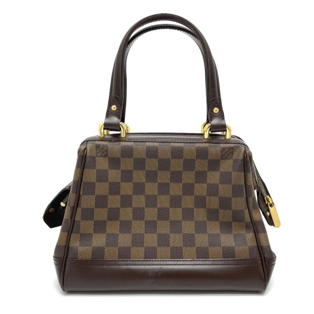 LOUIS VUITTON Handbag Damier canvas, leather Brown Damier Knightsbridge Women