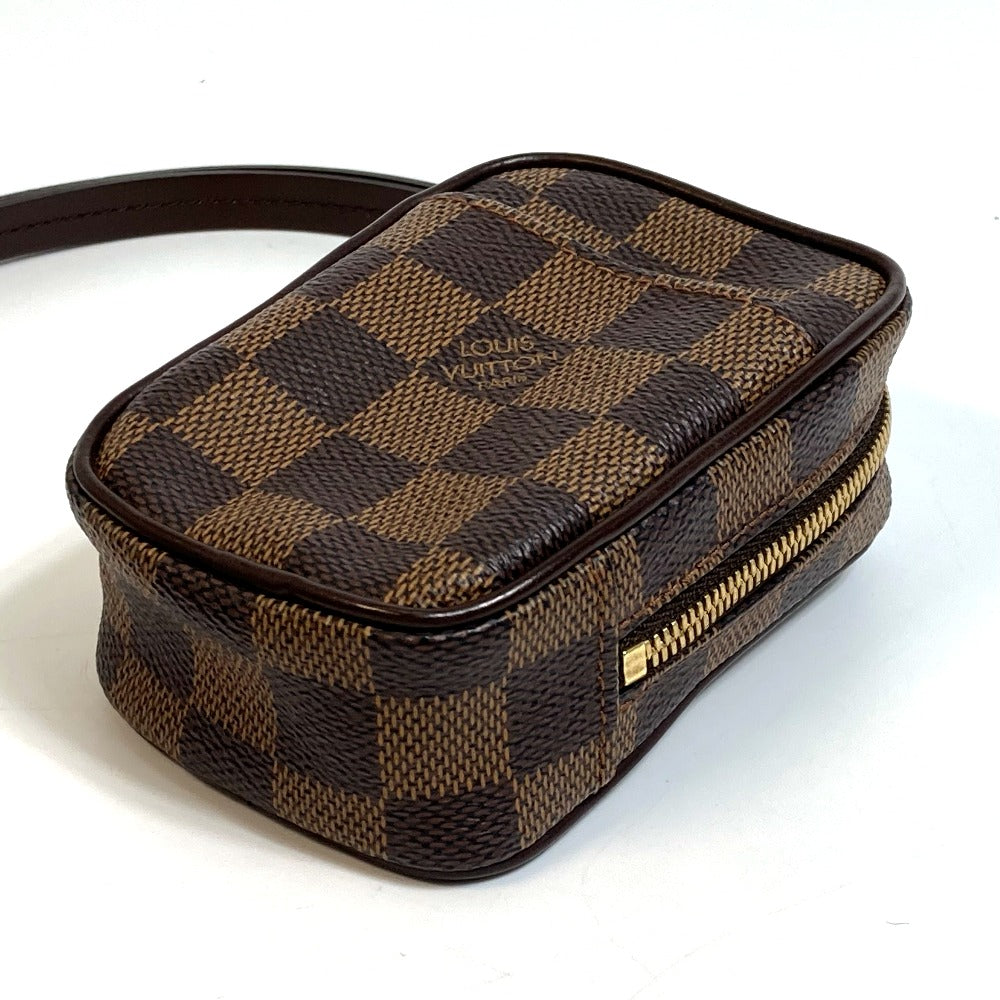 LOUIS VUITTON Shoulder Bag Damier canvas Brown Damier Etui Okapi Women