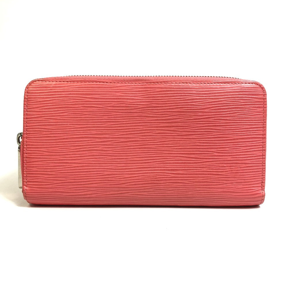 LOUIS VUITTON Long Wallet Purse M60663 Epi Leather pink Epi Zippy wallet Women