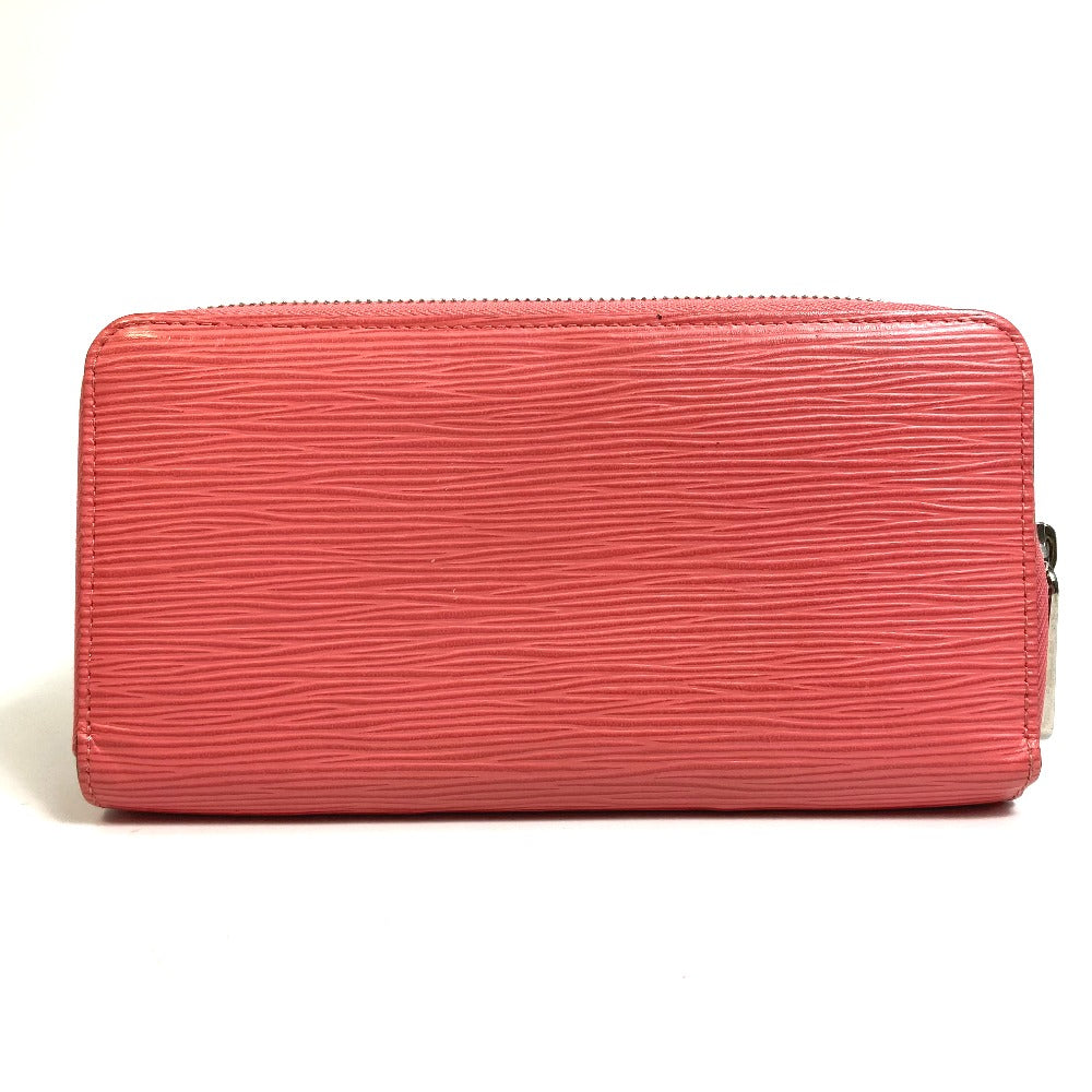 LOUIS VUITTON Long Wallet Purse M60663 Epi Leather pink Epi Zippy wallet Women